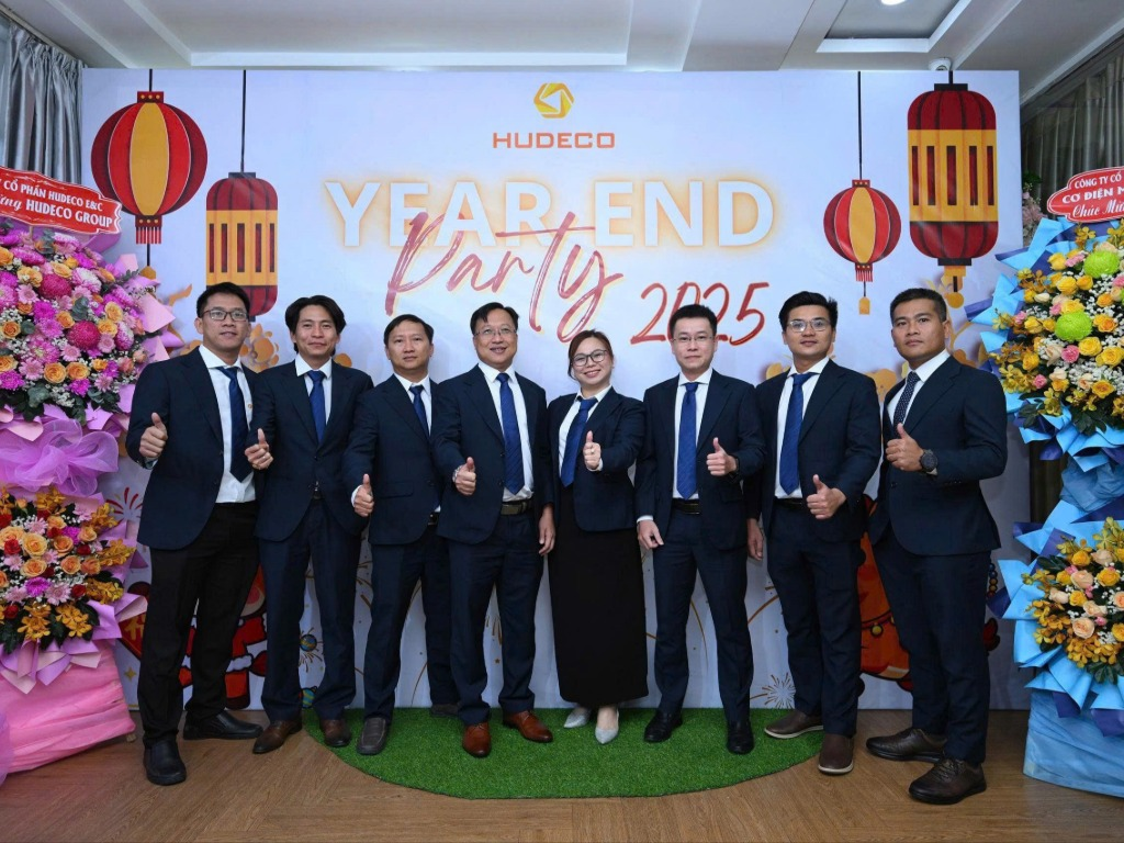 HUDECO tổ chức lễ tất niên 2025