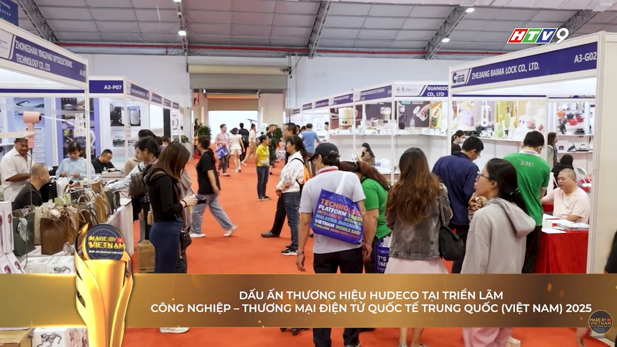 Dấu ấn Thương hiệu HUDECO tại Triển lãm công nghiệp thương mại điện tử quốc tế Trung Quốc - Việt Nam