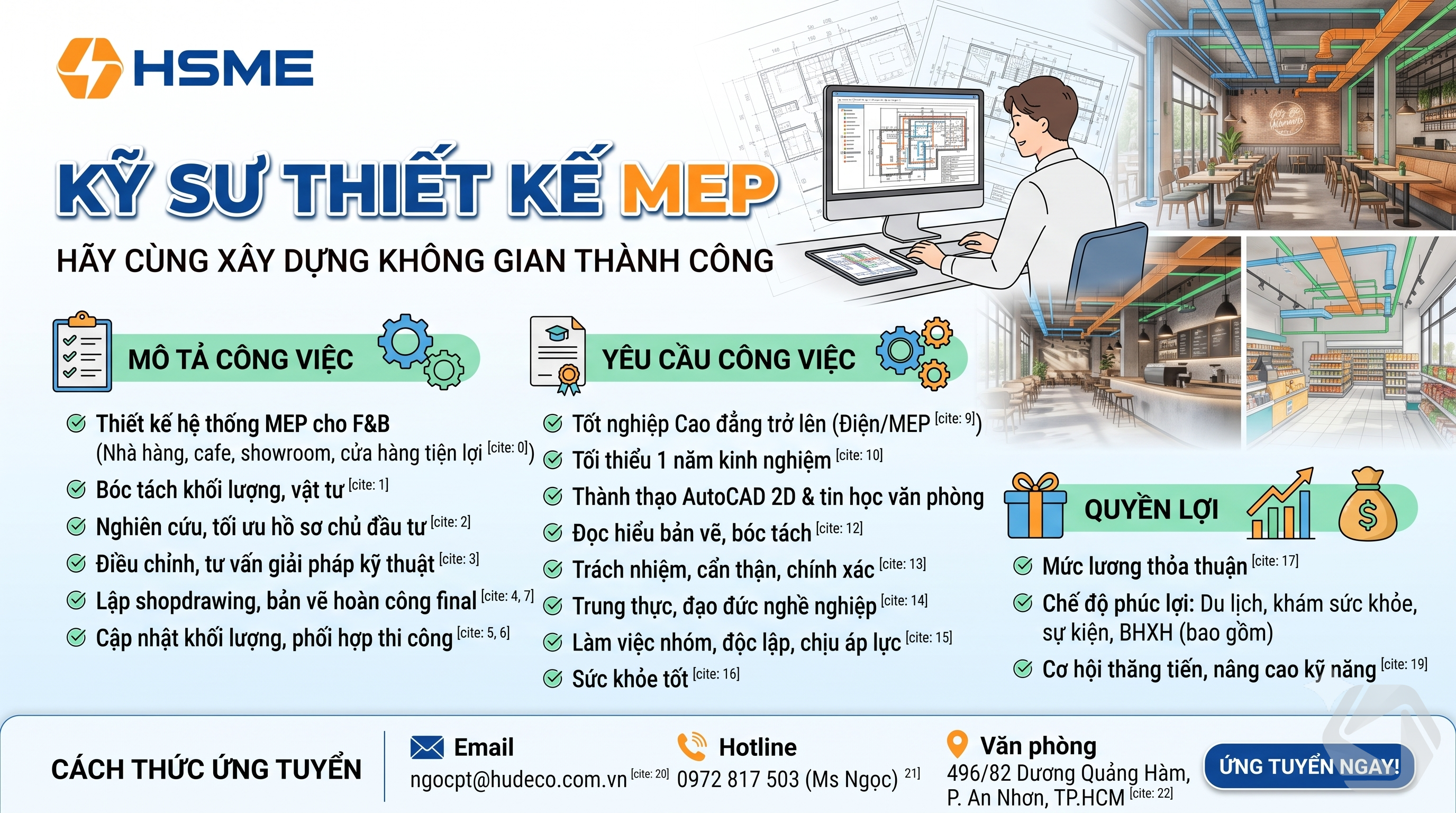 Kỹ sư thiết kế MEP